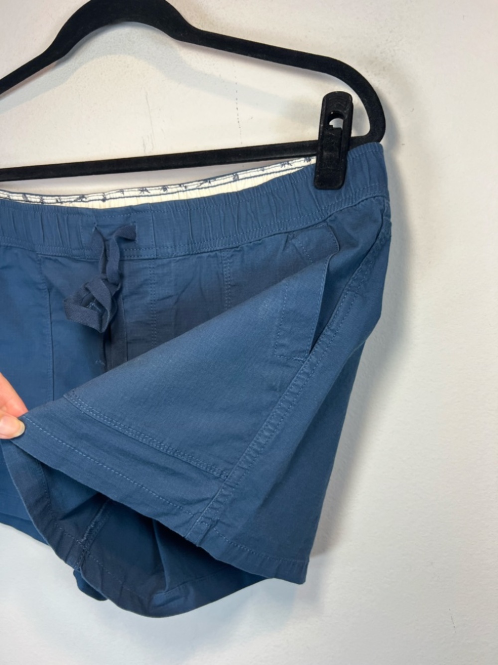 The North Face Ridgeside Pull On Shorts Teal Pockets Ripstop Outdoor Trail Large - Picture 5 of 12